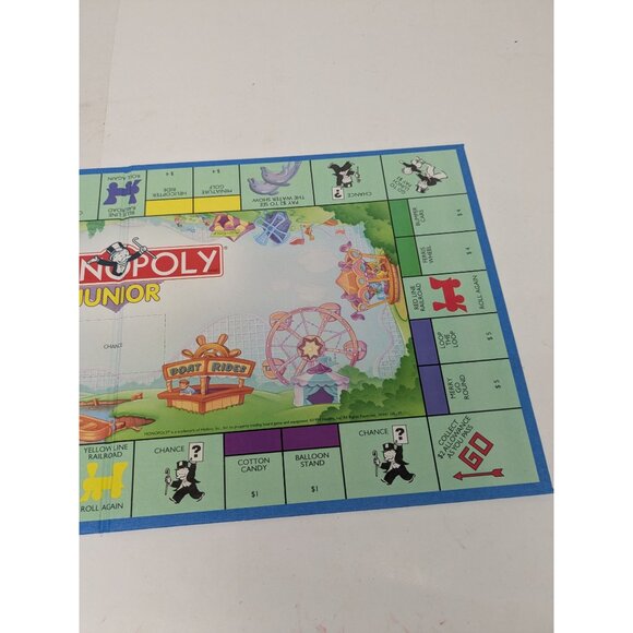 Monopoly 1999 Junior Game Replacement Board - Picture 3 of 6